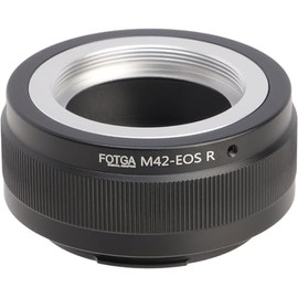 Hersmay M42-EOSR Lens Adapter M42 Lens to EOS R for Canon EOS R RP R5 R5C R6 RF Mount Mirrorless Camera