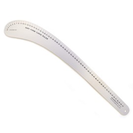 NO.6261A HAND Metric Vary Form Curve Ruler, Aluminum 61cm