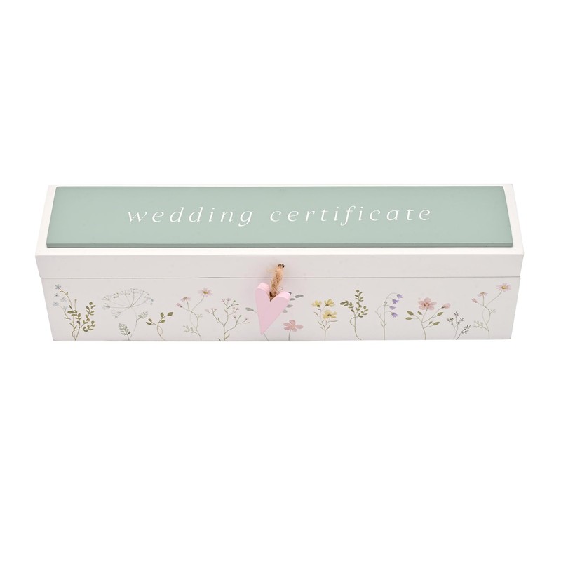 Widdop and Co Love Story Wildflower Certificate Holder | Wedding