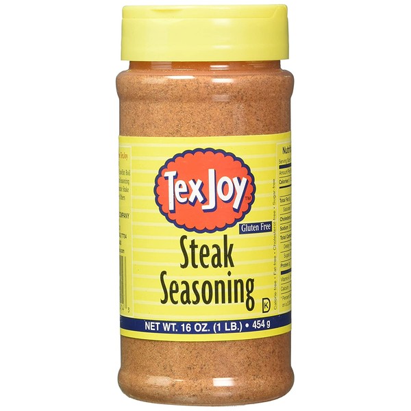 Texjoy Original Steak Seasoning 16 Oz (Pack of 2)