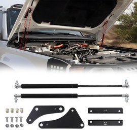 COOLAUTO Front Hood Lift Supports Gas Springs Shocks Struts for 2024 2025 Toyota Land Cruiser Prado LC250 250 J250, Only Applicable Petrol Version