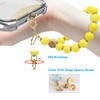 Yudaky Silicone Beaded Phone Wrist Strap, Phone Bracelet Strap with