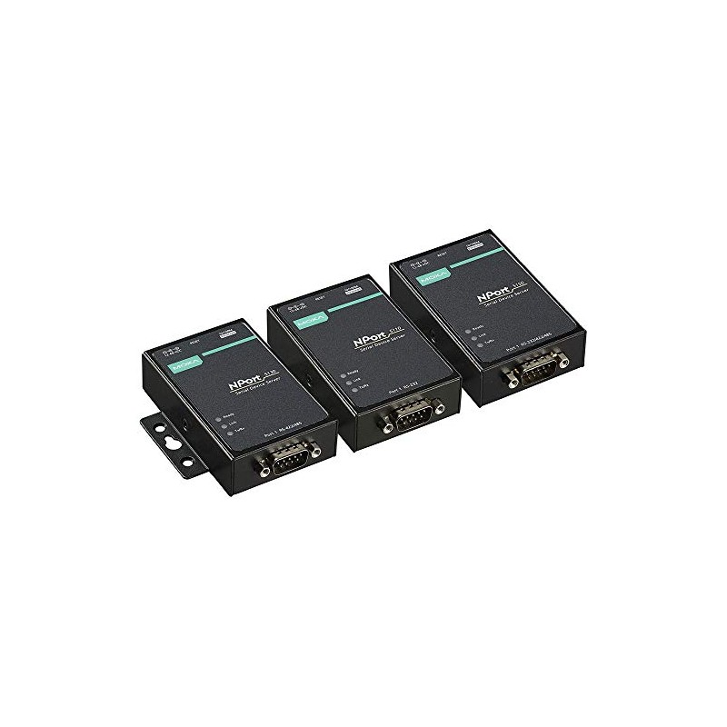 MOXA 1-Port RS-232 Serial Device Server NPort 5110 (No Adapter)