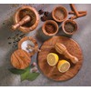 Berard Olive Wood Handcrafted Mortar and Pestle Set, 5"