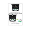 weevoo Electronic 10.1 Inch Double DIN Installation Dash Kit Compatible
