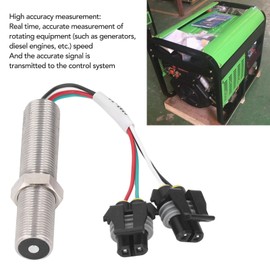 MSP6732 Motor Speed Sensor 5/8-in-18UNF High Precision Speed Sensor Speed Sensor for All Types of Generators