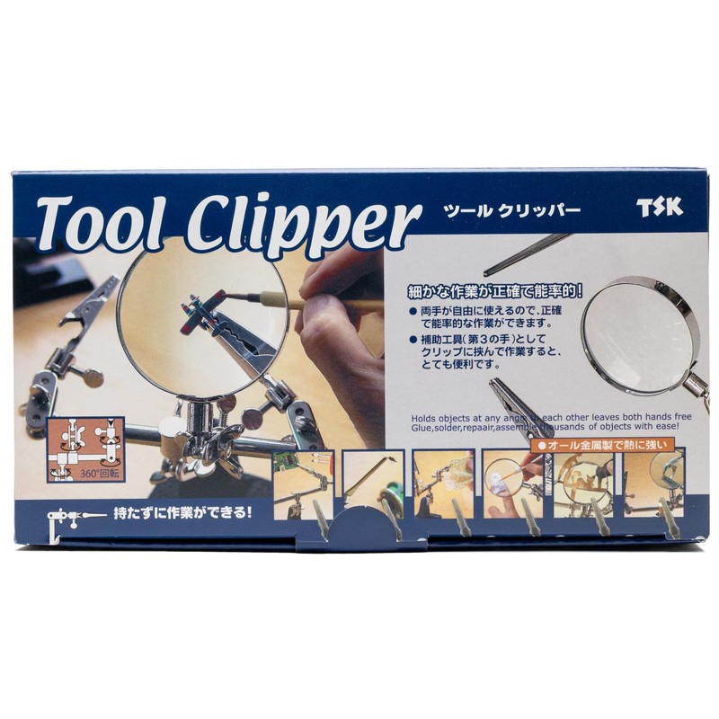 TSK TX-303 Tool Clipper with Magnifier 3 Clips Auxiliary Tool