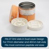 3ml Vial Storage Insert Set for 25oz Hydrapeak Food Jar