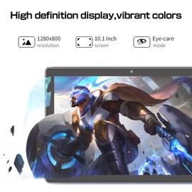 VOLENTEX - Tablet de 10 pulgadas, 3 GB, RAM, 64 GB, ROM 512 GB, extender Android 12, tabletas, PC, procesador de cuatro núcleos, WiFi, visualización IPS HD de 10.1 pulgadas, batería de 6000 mAh, cámara de 2 MP+8 MP, GMS, tipo C, Bluetooth