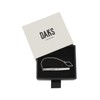 Daks Shirt Satin Logo Wave Tie Clip_DLF1ACTP127S1