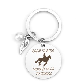 Horse Gifts For Girls Horse Keyring Horse Riding Keychain Horse Gifts For Women Horses Lovers Gifts Equestrian Gifts Pony Horse Stuff Creative Christmas Gifts For Daughter Sister Friend Girlfriend