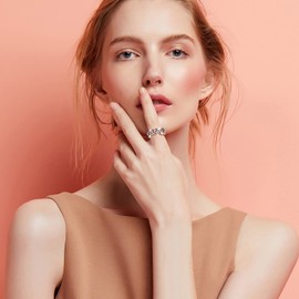 925 Sterling Silver Filigree Ivy Wild Band Ring Adjustable Dainty Elvish Ring, Fairy Elf Jewelry for Women Bride Wedding Promise Ring, US Size 7