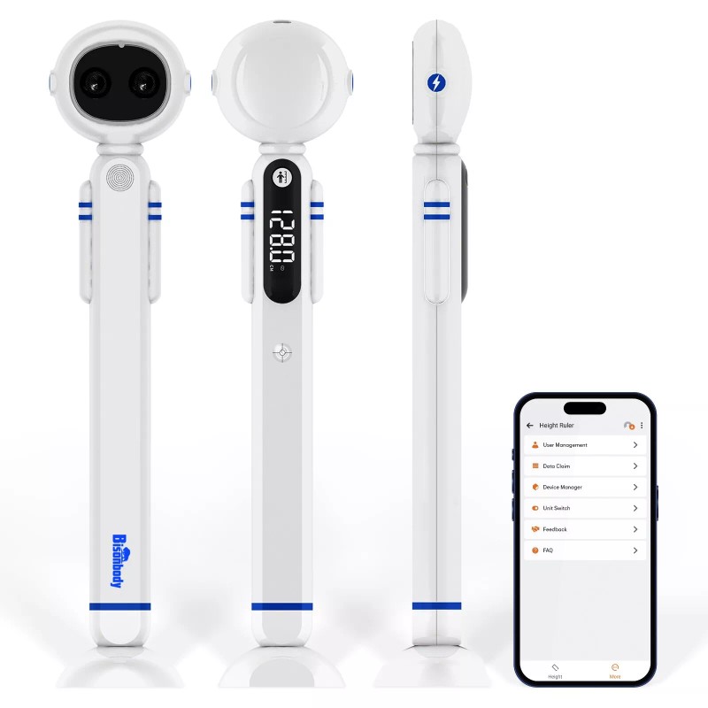 ‎Bisonbody Smart Height Measuring Device with Dual Ultrasonic Measurement Technology