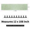 15 Pack Sage Green Satin Table Runners 12 x 108