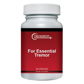 Tremortin – Natural Essential Tremor Herbal Supplement - Offers Relief for Shaky Hands, Arm, Leg and Voice Tremors (60 Capsules)