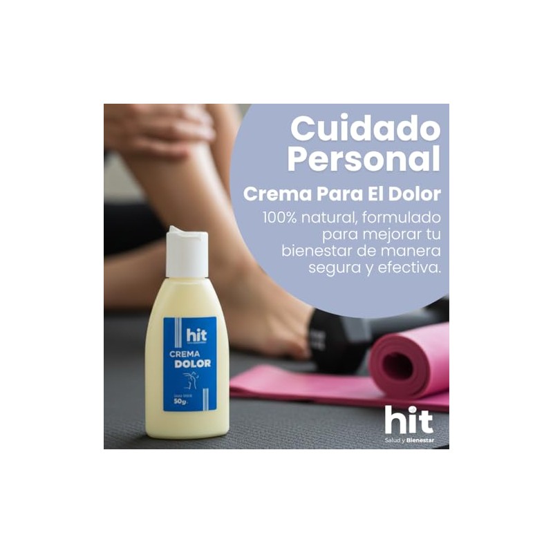 CREMA PARA DOLOR Dolores musculares 90 gr HIT (3)