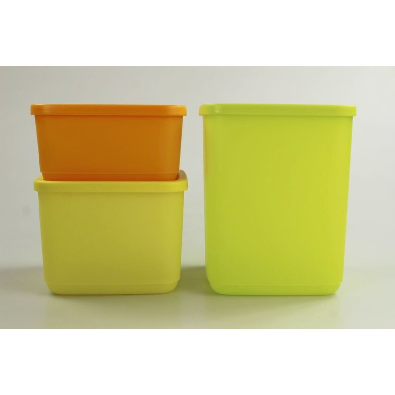 TUPPERWARE Fridge Birthday Cracker 1.8 Lime + 1 Litre Yellow