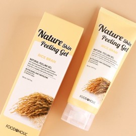 (1+1) Foodaholic Nature Skin Peeling Gel Rice Bran 150ml/Mild Peeling Gommage / (1+1)푸드어홀릭 네이처스킨 필링젤 쌀겨 150ml마일드필링 고마쥬