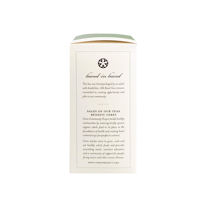 Silk Road Organic Fair Trade Dragon Well Green Tea, 15