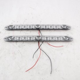 Tecniq 2 Pack Tecniq Red Low Profile Stop Turn Tail ID Bar Lights T10 TQ T10-RC00-1