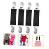 FOMIYES 4Pcs Lost Glove Clips for Winter Non Slip Mittens