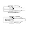 Goobay 11512 Antenna Cable 5 m / Coaxial Male to