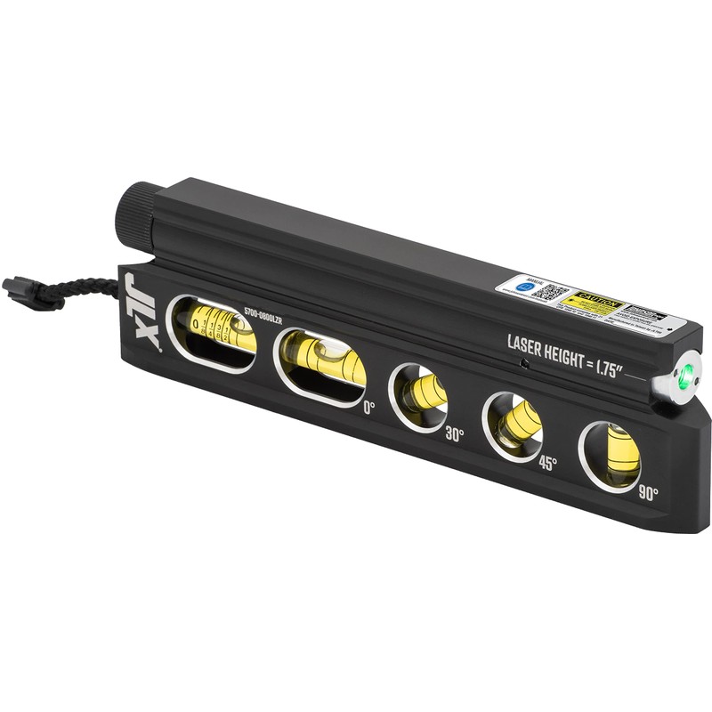 Johnson Level & Tool 5700-0800LZR 8" Magnetic Billet Torpedo Laser