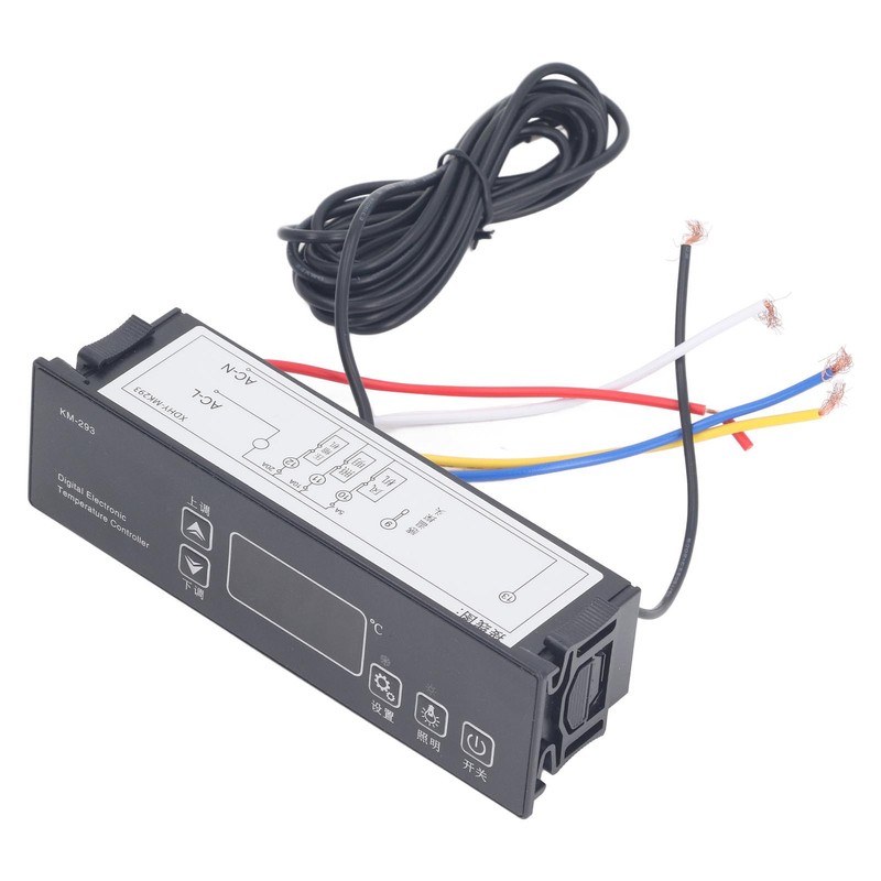 220V Digital Temperature Controller NTC Sensor High Accuracy Electronic Thermostat