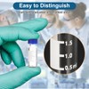 PATIKIL 2ml Autosampler Vial, 500 Pack Pre-Slit Septa HPLC/GC Vials