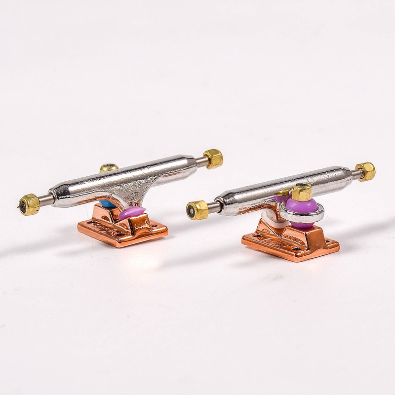 RACOFSB Fingerboard Trucks with Upgraded Urethane Bushings and Pivot Cup,34mm