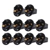 T10 194 168 LED Dash Instrument Light Bulbs Green with