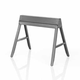Fulton Handy Horse 29-1/4 in. H x 32-1/2 in. W Adjustable Folding Sawhorse 1000 lb. capacity Gray