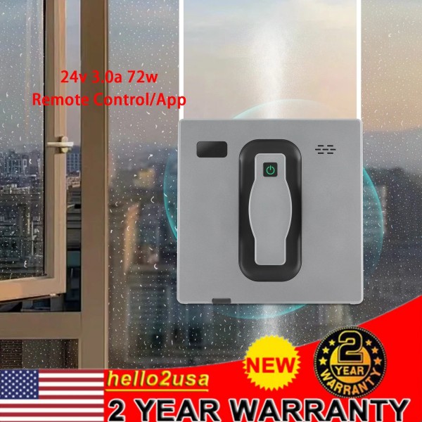 Unbranded Cleaner Robot Automatic Window Vacuum Cleaner w/ Manual/Auto Water