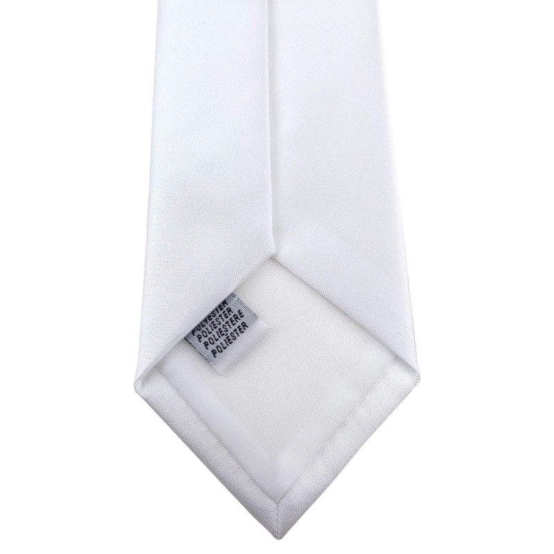 TigerTie Designer Security Safety Tie Plain Pre-tied with Elastic Band,