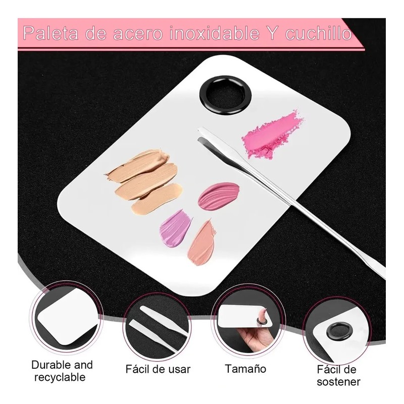 WEGALIFE Kit 258pcs De Maquillaje Profesional Contiene Espátula Y Cepillo