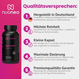 idine High Dose 6 mg per Capsule - Made in Germany (2 x 90 Pieces) Supply for 6 Months - Wheat Germ Powder Gluten-Free 6 mg idine