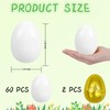 GCQJOQ Easter Eggs Plastic Fillable Easter Eggs Bulk for Easter