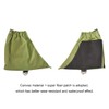EMUKOEP Waterproof Ankle Gaiters Low Adjustable Protective Shoe Covers for