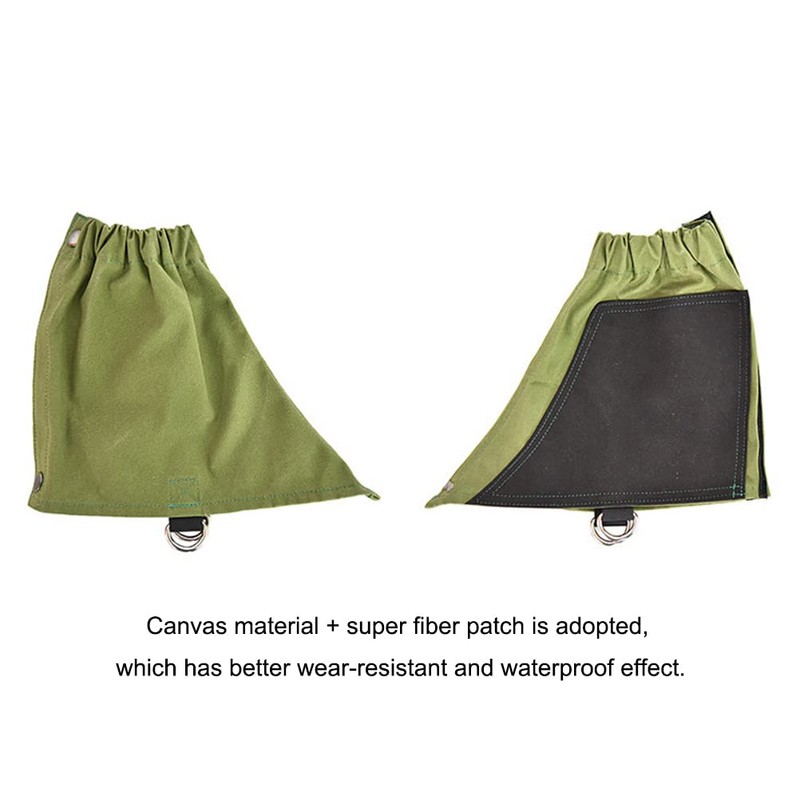 EMUKOEP Waterproof Ankle Gaiters Low Adjustable Protective Shoe Covers for