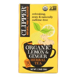 UD_Clipper Organic Tea Main Squeeze Case of 6 20 Bags Per Case Premium Tea Drinks