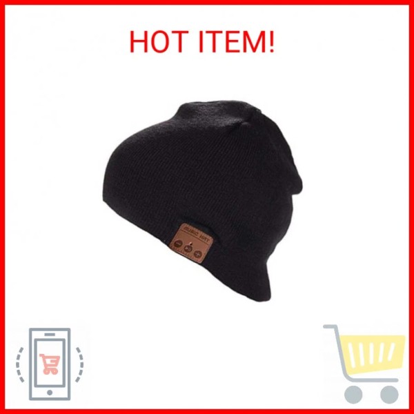 BearsFire Wireless Music Beanie Hat with Bluetooth Headphones Hat Speaker