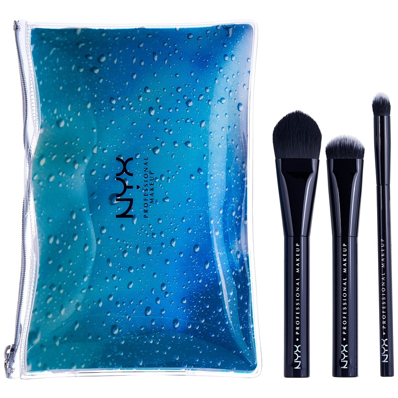 NYX Perfect Flow Face Brush Set 3-Piece - In Your