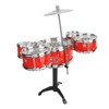 Toddler Jazz Drum Kit Hand Eye Coordination High Safety Sturdy