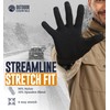 OutdoorEssentials Touchscreen Winter Gloves Men Women - Hiking Gloves Women