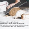 Dsmile 4 PCS Kitchen Knife Set,Black Stainless Steel Knives with