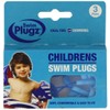 Swim 1 Pair Plugz Child Swimming Earplugs - Pack of