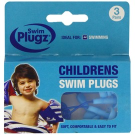 Swim 1 Pair Plugz Child Swimming Earplugs - Pack of 1