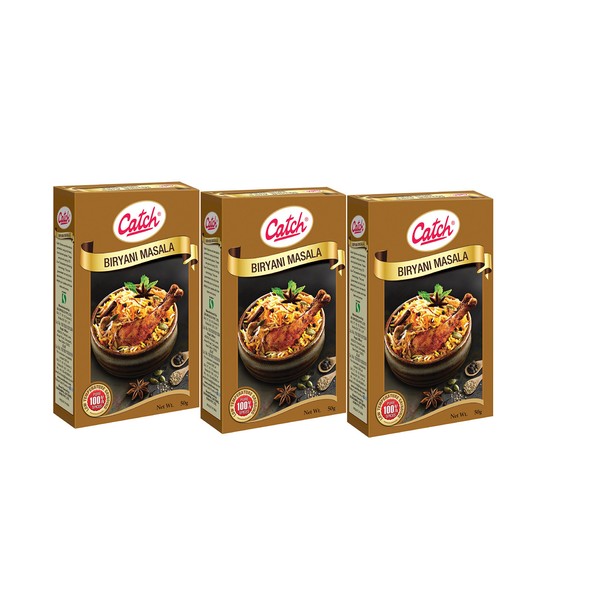 CATCH SPICES Biryani Masala 50gms (pack of 3)
