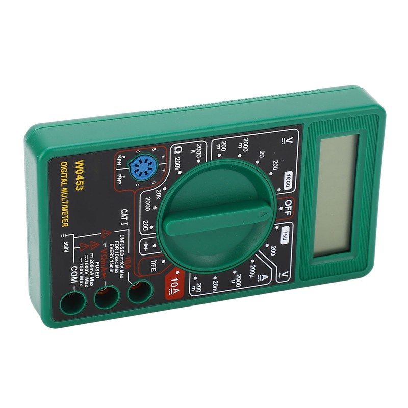 Digital Multimeter Tester Intelligent 1999 Counts Voltmeter Universal Meter with
