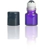 1/4 Dram (1 ml) Purple Sample Vial with Stainless Steel